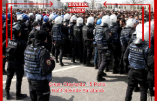 Diyarbakır’daki nevroz kutlamasında polise saldıran...