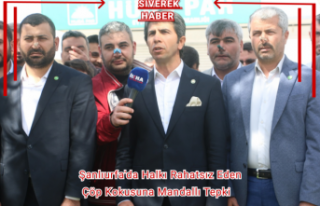 Şanlıurfa'da halkı rahatsız eden çöp kokusuna...