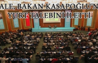 Lale, Bakan Kasapoğlu'na yurt talebini iletti