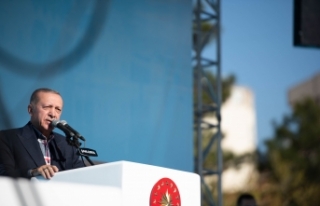 Cumhurbaşkanı Erdoğan, törene katılan kişi sayısını...