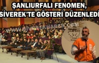 Şanlıurfalı fenomen Siverek'te vatandaşlarla...