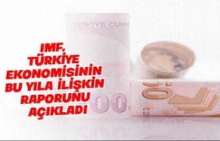 IMF, Türkiye ekonomisinin bu yıla ilişkin raporunu...