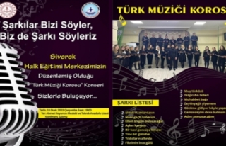 Siverek'te 'Türk Müziği Korosu'...