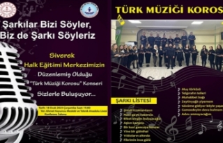 Siverek'te 'Türk Müziği Korosu'...