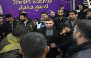 Bağımsız aday Bucak yoğun ilgi görüyor