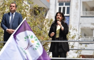 HDP Eş Genel Başkanı Buldan, Siverek'te konuştu...