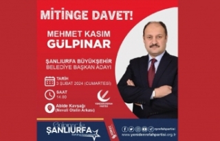 Gülpınar Şanlıurfalılarla buluşacak