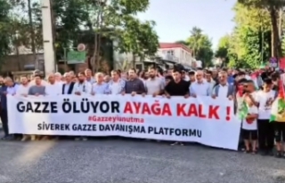 Siverek’te Gazze İçin Yürüyüş: “Zulüm Varsa...