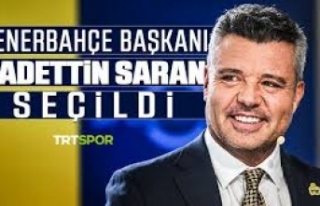 Fenerbahçe'nin yeni başkanı Sadettin Saran...
