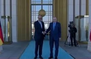 Almanya Başbakanı Friedrich Merz Ankara'da resmi...