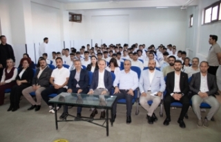 Siverek Kaymakamı Sak, TUGVA programında öğrencilerle...
