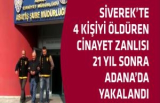 Cinayet Zanlısı 21 Yıl Sonra Çay İçerken Yakalandı