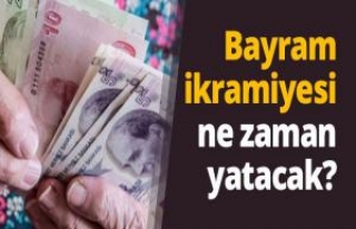 Bayram ikramiyesi ödeme tarihi belli oldu