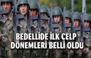 Bedelli askerlikte ikinci celp dönemi ne zaman?