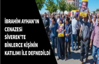 Eski HDP Milletvekili İbrahim Ayhan'ı Binler...