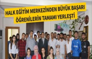 Halk Eğitim Merkezinden Büyük Başarı