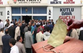 Şanlıurfa'dan AK Parti'ye aday adayı olanların...