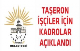 Siverek Belediyesi Taşeron Kadro Başvuruları Açıklandı