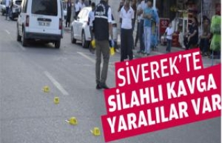 Siverek'te Kavga Yaralılar var 