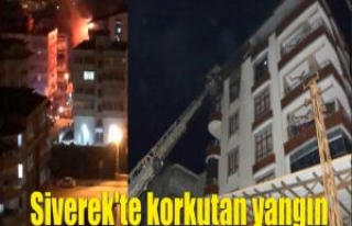 Siverek'te korkutan yangın