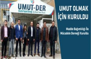 Madde Bağımlılığı İle Mücadele Derneği Kuruldu