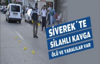 Siverek'te Silahlı Kavga Ölü ve Yaralılar Var...