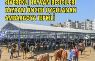 Siverekli Hayvan Besicileri Ambargonun Kaldırılmasını...