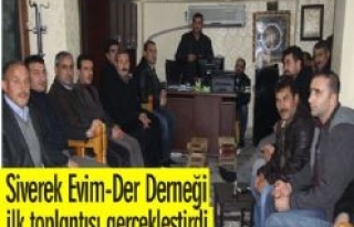 Evim - Der Derneğinin İlk Toplantısı Yapıldı