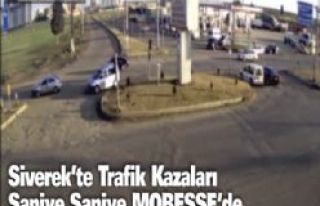 MOBESE Kameralarına Yansıyan Trafik Kazaları