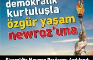 Siverek'te Newroz Proğramı Açıklandı