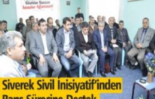 Siverek Sivil İnisiyatifi'nden Barış Sürecine...