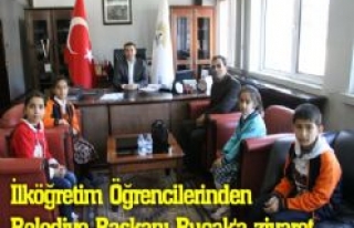 İlköğretim Öğrencilerinden Belediye Başkanı...