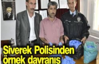 Polis Memurundan Örnek Davranış