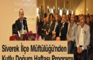Siverek İlçe Müftülüğü'nden Kutlu Doğum...