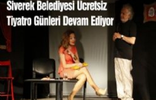 Siverek Belediyesi Ücretsiz Tiyatro Günleri Devam...