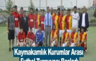 Siverek Kaymakamlığı Kurumlar Arası Turnuva Başladı