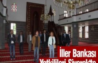 İller Bankası Yetkilileri Siverek'te 