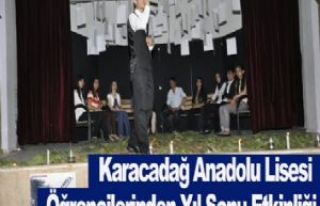 Karacadağ Anadolu Lisesi Öğrencilerinden...