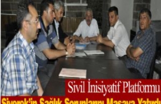 Sivil İnisiyatif Platformu Sağlık Sorunlarını...