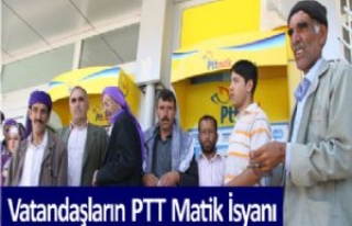 Vatandaşların PTT Matik İsyanı