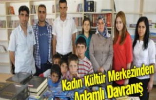 Kadın Kültür Merkezinden Anlamlı Davranış