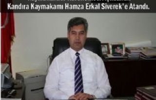 Kaymakam Hamza Erkal Siverek'e Atandı