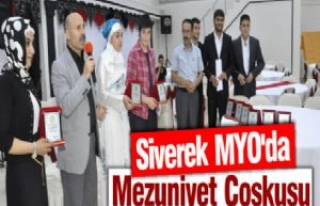 Siverek MYO'da Mezuniyet Coşkusu