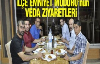 İlçe Emniyet Müdürü Recep Yeşil'in Veda...