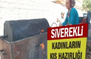  Siverekli Kadınların Kış Hazırlığı 