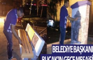 Belediye Başkanı Ali Murat Bucak'ın Gece Mesaisi