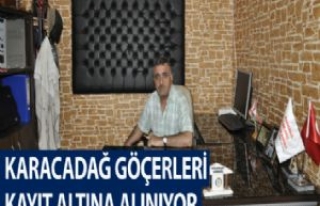 Karacadağ Göçerleri Kayıt Altına Alınıyor