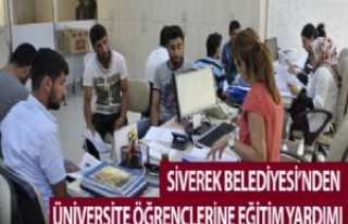 Siverek Belediyesinden Üniversite Öğrencilerine...