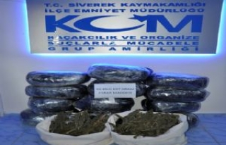 Siverek’te 66 Kilo Esrar Yakalandı 