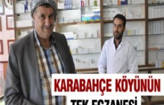 Karabahçe Köyünün Tek Eczanesi 